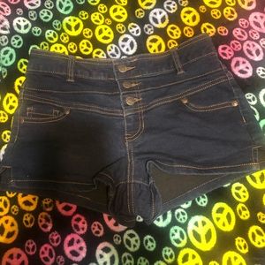High Waisted Jean Shorts
